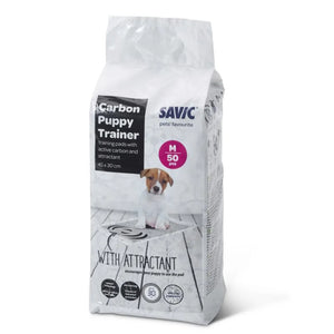 Tapis d'entrainement à la propreté pour chien au charbon medium - Animatout