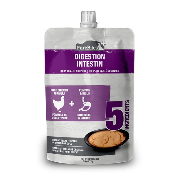 Gâteries pour chien fonctionnelles crémeux digestion & intestin 71 g - Animatout
