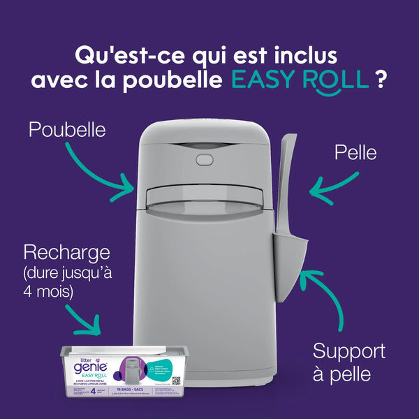Poubelle à litière Litter Genie Easy Roll pour chat