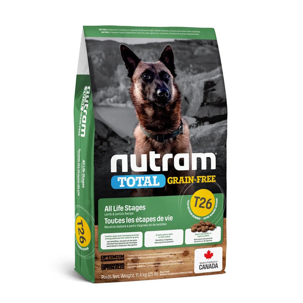 Nourriture pour chien sans grains TOTAL (T26), agneau & lentilles 25 lb