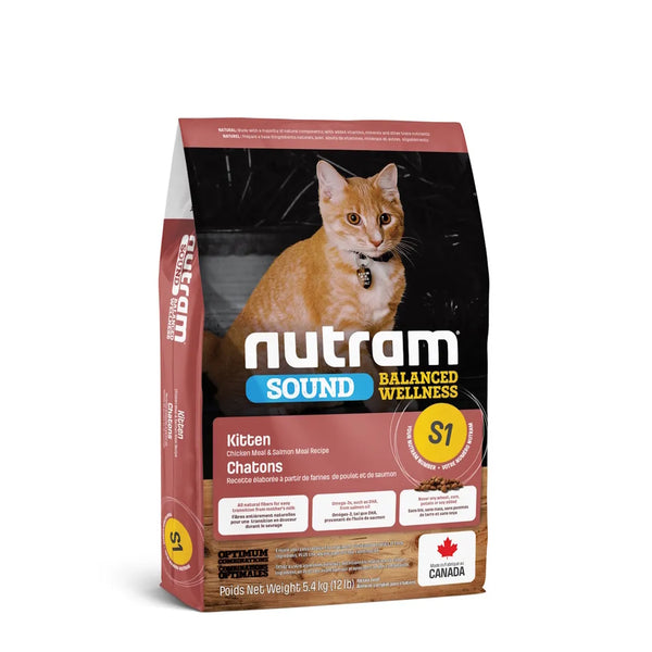 Nourriture pour chaton SOUND (S1), poulet & saumon