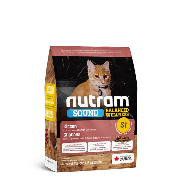 Nourriture pour chaton SOUND (S1), poulet & saumon