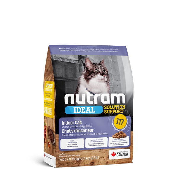 Nourriture pour chat d'intérieur IDEAL (I17) , poulet & oeufs entiers