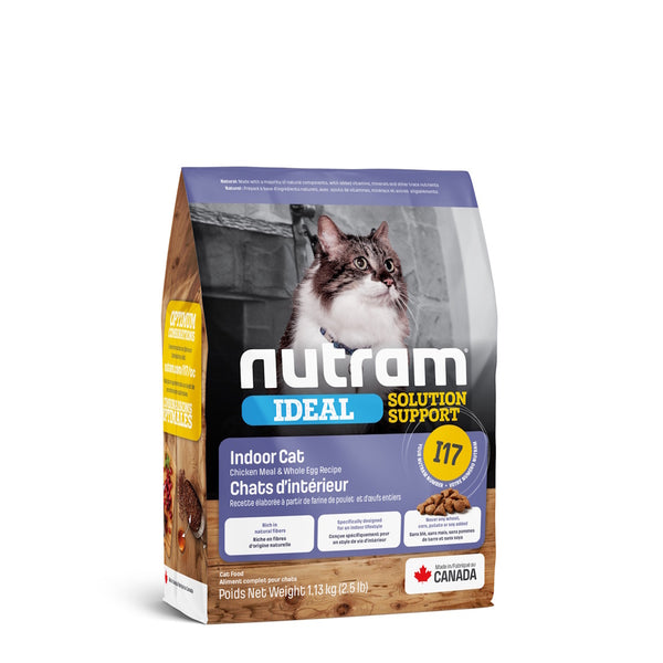 Nourriture pour chat d'intérieur IDEAL (I17) , poulet & oeufs entiers