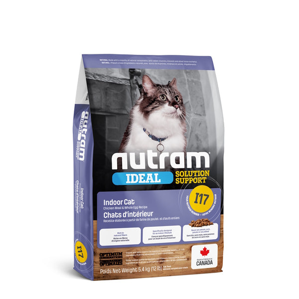 Nourriture pour chat d'intérieur IDEAL (I17) , poulet & oeufs entiers