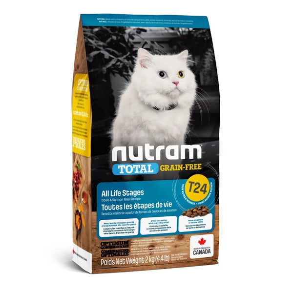 Nourriture sans grains pour chat TOTAL (T24), truite & saumon