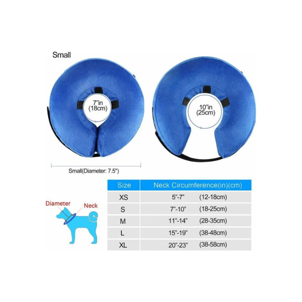 Collier élisabéthain pour chien et chat "Cloud"