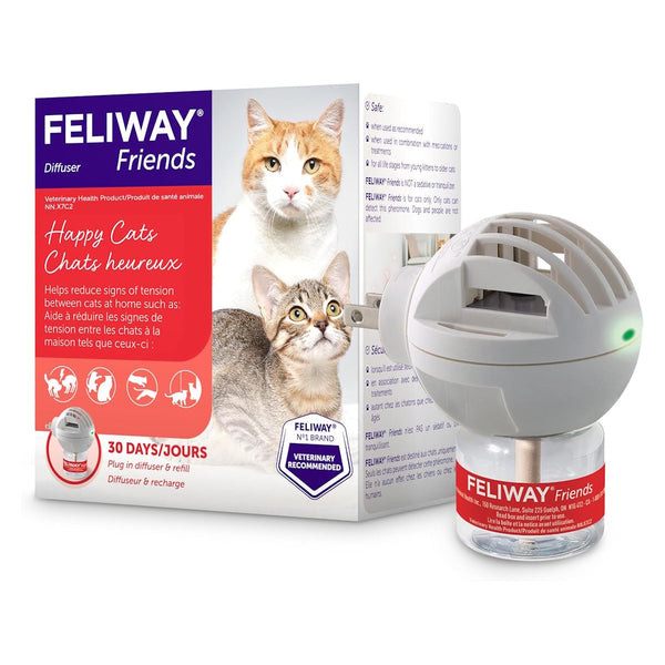 Feliway Friends Ensemble diffuseur+recharge 30 jours 48ml