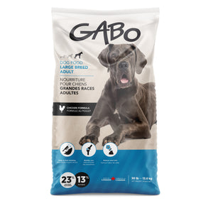 Nourriture pour chien de grande race, adulte - poulet 30 lb (pal=35) - Animatout