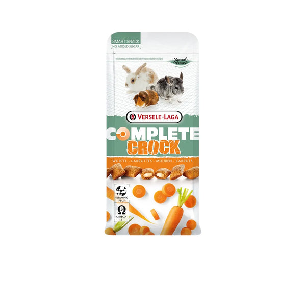 Complete Crock gâteries pour petits animaux, carotte 50g