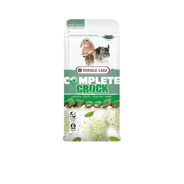 Complete Crock gâteries pour petits animaux, herbes 50g