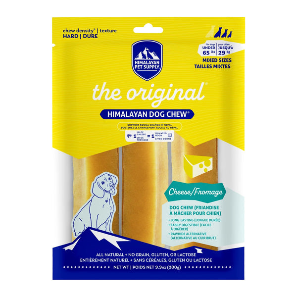 YAKY - GÂTERIES POUR CHIEN, ORIGINAL MÉLANGÉ (JAUNE, 65lbs et -) 10.5oz