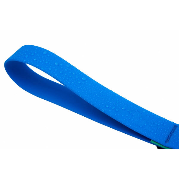 Laisse imperméable pour chien 5 pieds Orange/Saphir