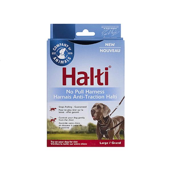 Harnais Halti anti-traction pour chien