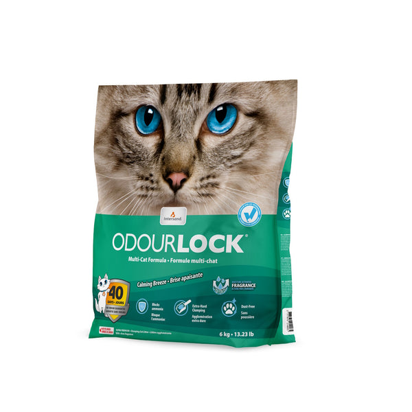 Litière Odourlock agglomérante brise apaisante