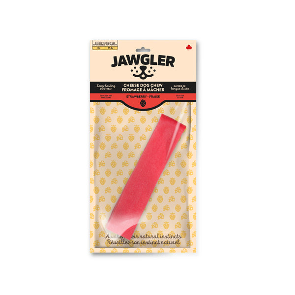 Gâterie de fromage à mâcher pour chiens - fraise
