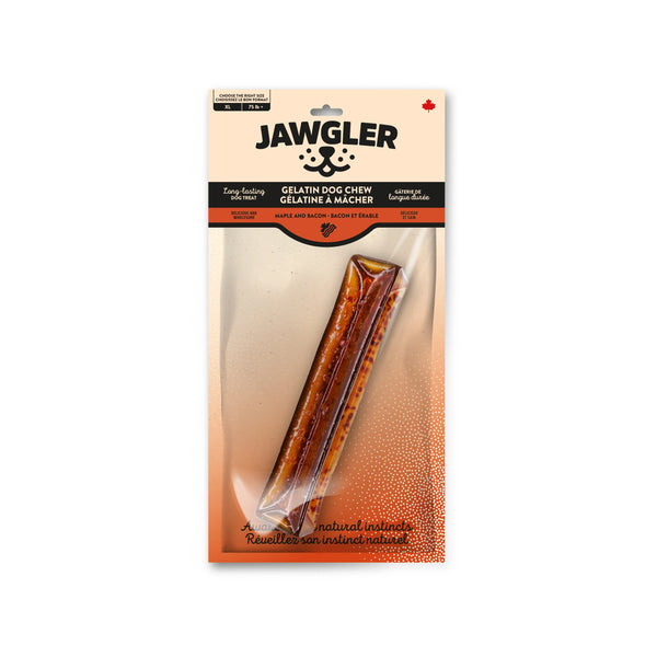 Gâterie de gélatine à mâcher pour chiens - bacon & érable