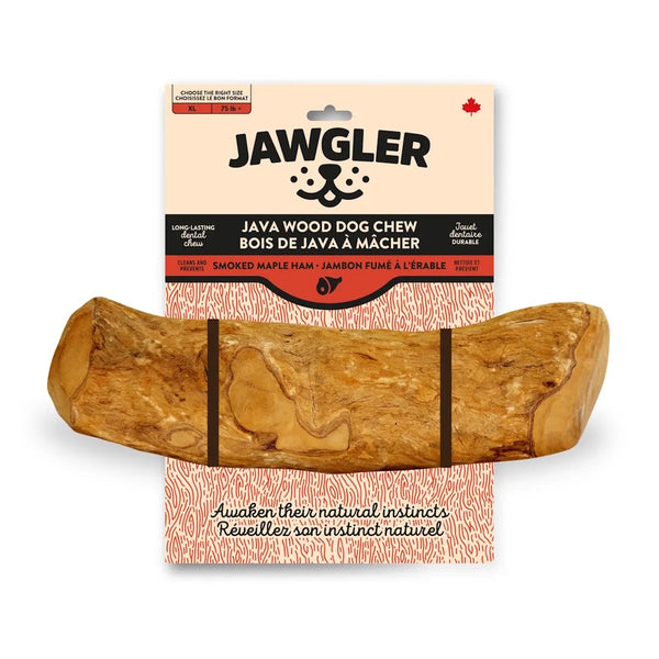 Bois de java pour chiens - jambon fumé à l'érable
