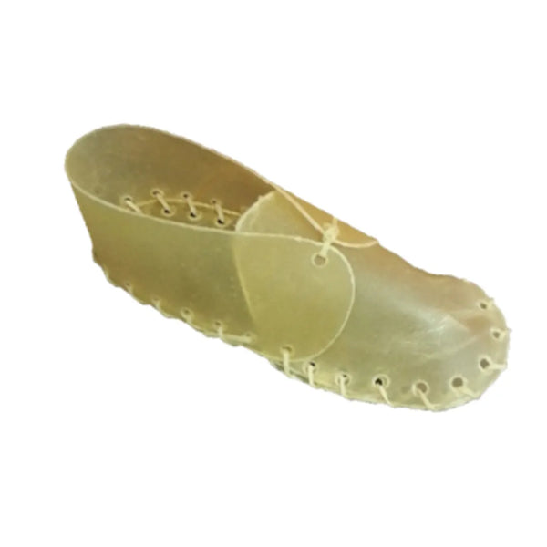 Os de cuir pour chien - souliers bruns