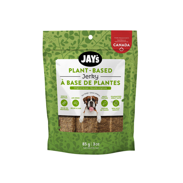 Jay's Tasty, gâteries pour chien, jerky à base de plantes - recette originale