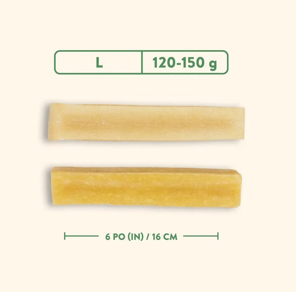 Gâterie de fromage à mâcher pour chiens - nature