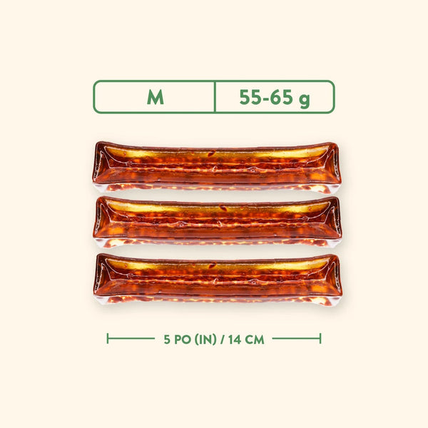Gâterie pour chien - Gélatine à mâcher - bacon & érable paquet de 3 unités