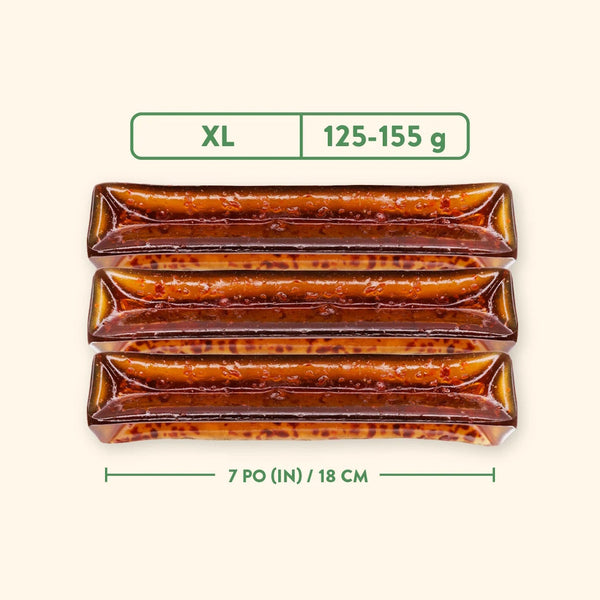 Gâterie pour chien - Gélatine à mâcher - bacon & érable paquet de 3 unités