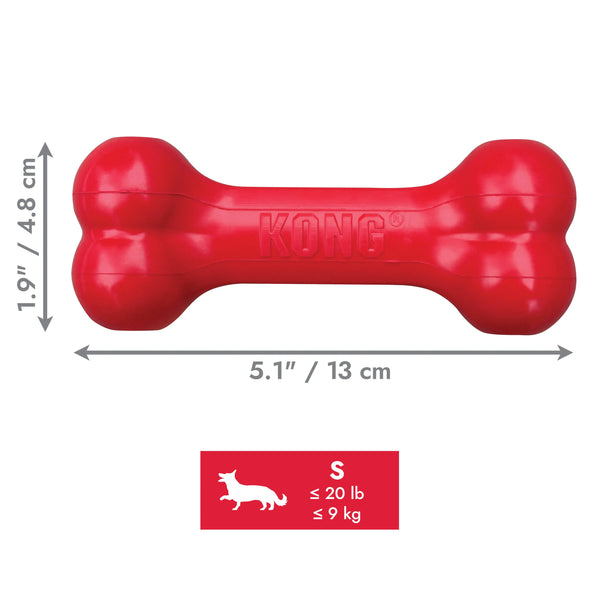 Jouet pour chien os en caoutchouc pour gâterie “Goodie”