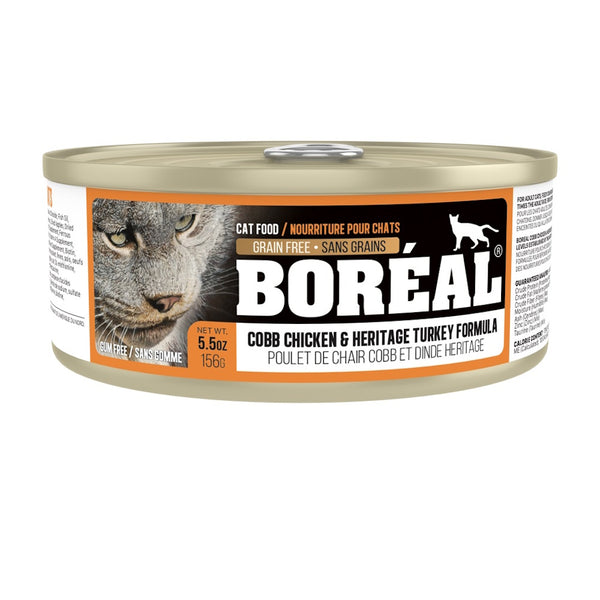 Conserve pour chat, poulet cobb & dinde heritage