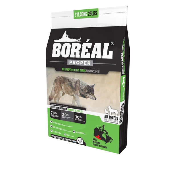 Nourriture pour chien Proper,  grains santé, poulet