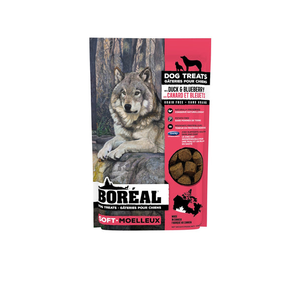 Gâteries tendres pour chien, canard et bleuets 150 g