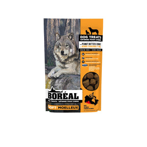 Gâteries tendres pour chien, arachides et miel 150 g