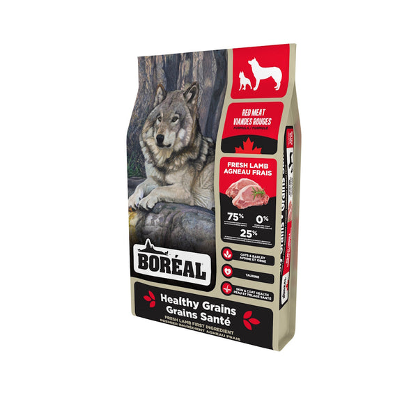 Nourriture pour chien Grains santé, viande rouge
