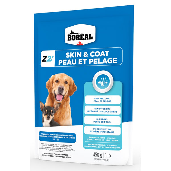 Z2+ suppléments de zinc peau et pelage pour chien