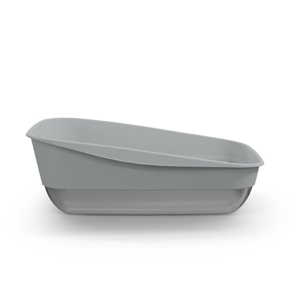 Bac à litière Litter Genie Platinum avec fond fait d'acier inoxydable