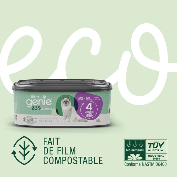 Recharge jumbo Eco pour poubelle Litter Genie Design