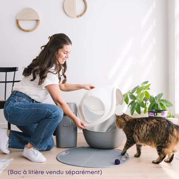 Couvercle dôme pour bac à litière Litter Genie