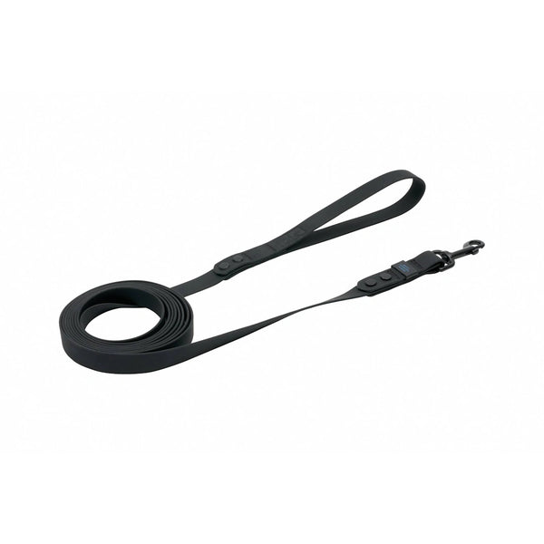 Laisse imperméable pour chien longue 3/4x10pi Noir
