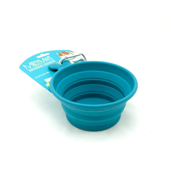 Bol en silicone rétractable pour chien, grand 3 tasses
