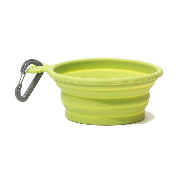 Bol en silicone rétractable pour chien, petit 1.75 tasse