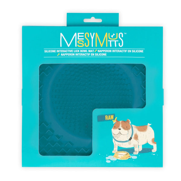 Tapis d'alimentation thérapeutique en silicone avec bol intégré 10"x10"