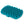 Brosse de toilettage à double face en silicone - bleue