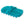 Brosse de toilettage à double face en silicone - bleue