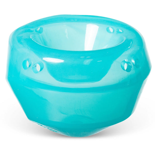 Jouet "Totally Pooched, stuff'n wobble ball" jouet interactif pour chien - 5" bleu