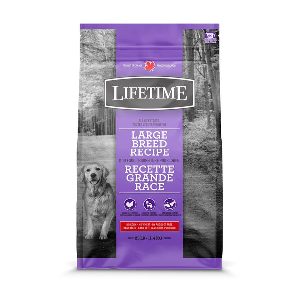 Nourriture pour chien de grande race, poulet/avoine 11.4 kg