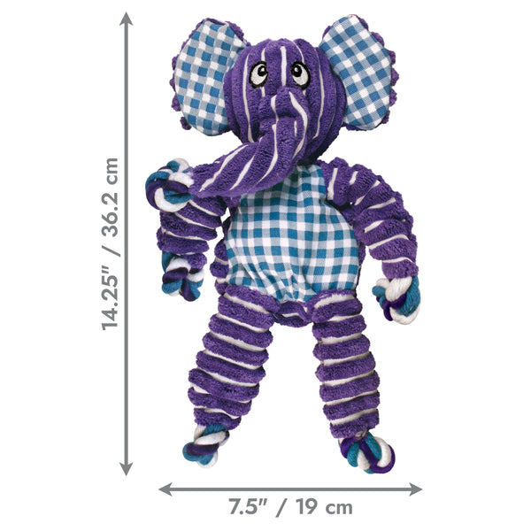 Jouet en peluche pour chien « Floppy Knots » Éléphant moyen/grand