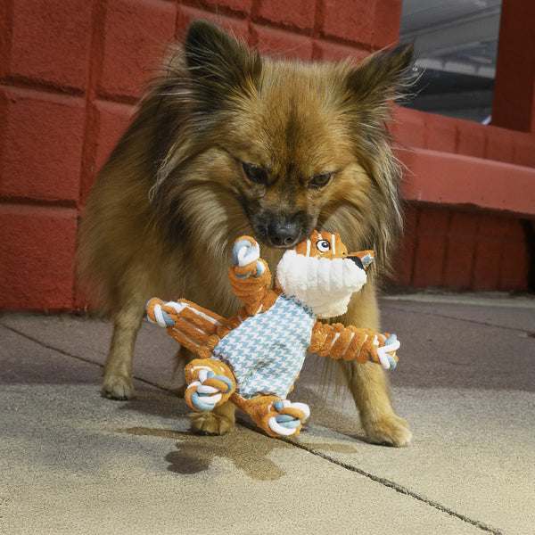 Jouet en peluche pour chien « Floppy Knots » Renard