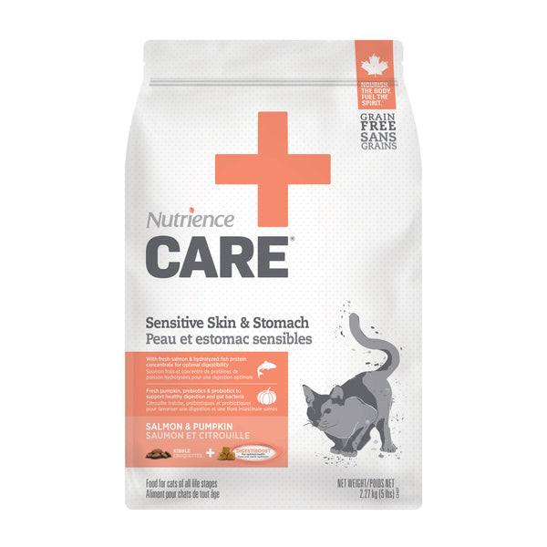 Nourriture pour chat gamme CARE Peau et estomac sensibles