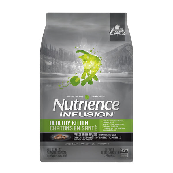 Nourriture pour chaton gamme INFUSION Poulet, 2,27 kg