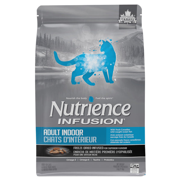 Nourriture pour chat gamme INFUSION Chats d’intérieur adultes, Poisson océanique